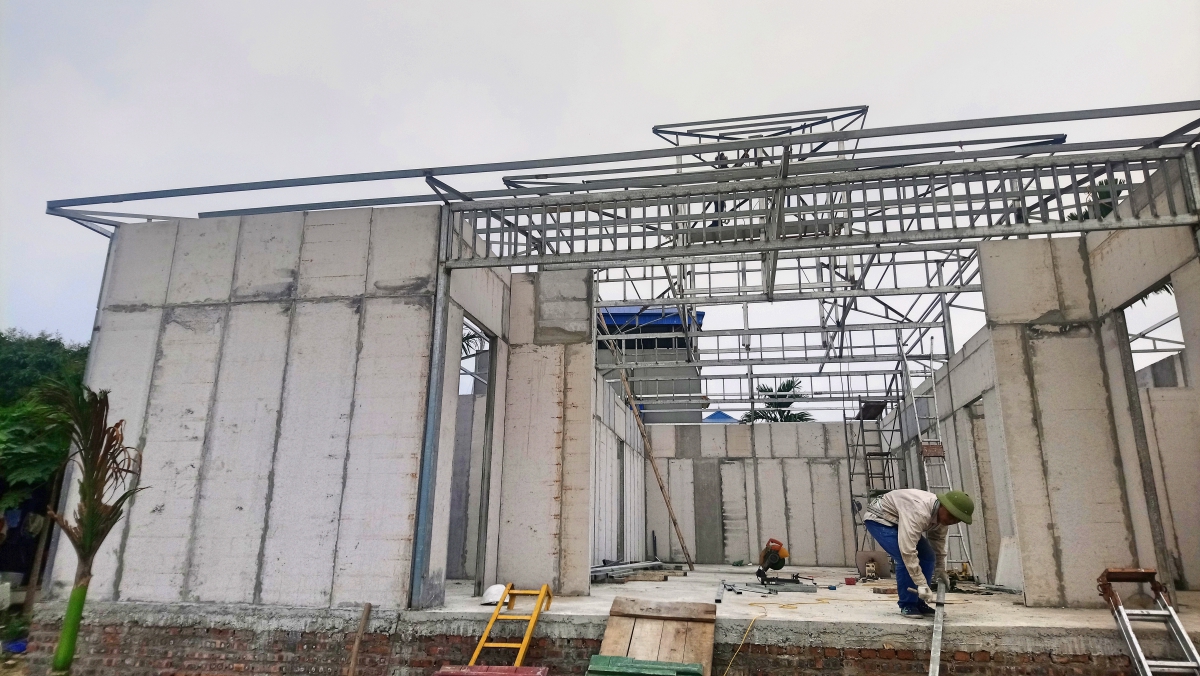 Biệt thự nhà vường, diện tích 160m2 sàn/ P5 